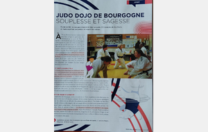 LE DOJO DANS DIJON MAG DE FEVRIER !